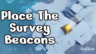 Place the survey beacons | Genshin Impact