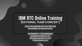 IBM RTC Online Training | Mastering IBM Rational Team Concert Online Training & Certifications