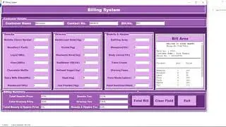 Simple Billing System in Python with source code | Source Code & Projects