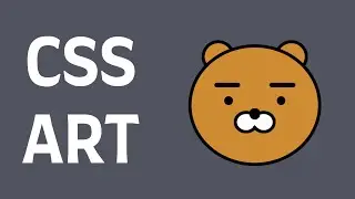 How To Drawing a Bear with Pure CSS - CSS ART