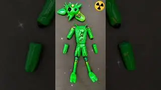 Фнаф - Фокси / Радиоактивный Фокси / Foxy - Fnaf AR - Лепка аниматроника 