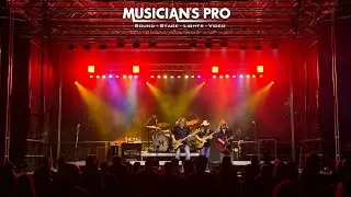 Concert Production: EuroStage ES-3322 Mobile Stage / dB Technologies Line Array / Midas M32