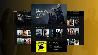 Create An Amazing Multipage Movie Website Using HTML CSS JS || Complete Website in 2023