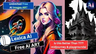 BYE Midjourney & Playground! NEW FREE AI Art Generator | Lexica AI | Free AI Image Generator