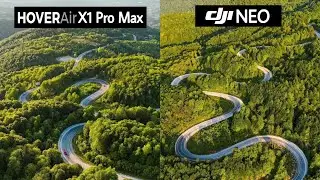 Hover Air X1 Pro Max vs DJI Neo Camera Test Comparison