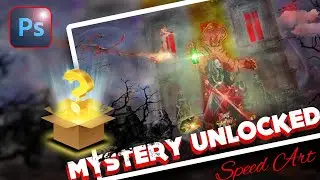 Mystery Unlocked | Fantasy Speedart | Photoshop Manipulation