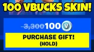 Only 100 VBUCKS SKIN plus FREE REWARDS in Fortnite!