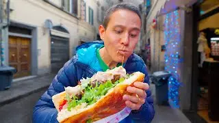 Italian Street Food!! 🥪 🇮🇹 World’s Most Famous Sandwich - Florence, Italy!!