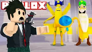 LOKIS COM AS BANANAS POLICIAIS | Roblox - Banana Police Family