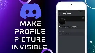 How to Make Invisible Profile Picture On Discord | Make Your Discord Profile Picture Invisible