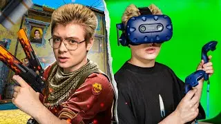 ИГРАЮ В CSGO, НО В VR