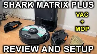 Shark Matrix Plus (AI Ultra) 2-in-1 Self-Empty Robot Vacuum And Mop. Detailed Review And Setup!