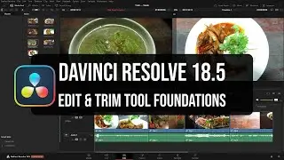 DaVinci Resolve 18.5 | Timeline Edit & Trim Tools for Beginners [Roll, Ripple, Slip, and Slide]