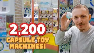 World's Biggest Gashapon Capsule Toy Store - Gashapon Adventure