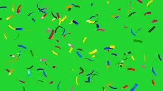 #Confettigreenscreen 4k green Screen Confetti Animation Green Screen Effects