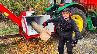 ✅ FREE 14m³ of FIREWOOD per hour with High-Powered Wood Chipper