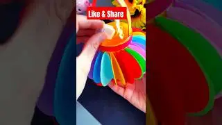 #0023  amazing art with paper || amazing paper craft || how to make key holder #shorts #paperart