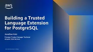 Building an extension with Trusted Language Extensions for PostgreSQL- AWS Virtual Workshop