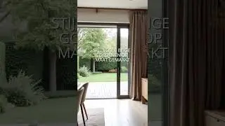 Maak je interieur compleet met onze tijdloze beige gordijnen. 🤍