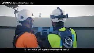 Gecama – El sistema de postensado de VSL instalado en el parque eólico más grande de España