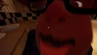 cursed HN images with Mayor's chase theme playing | Hello Neighbor meme