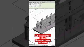 Liner Lighting Strip In Revit