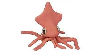 How To Make Clay Sea Animals Squid