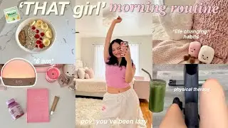 trying the viral 'THAT GIRL' morning routine ✨ *life changing*