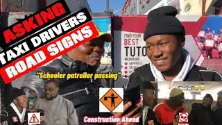 ASKING TAXI DRIVERS ROAD SIGNS😱 GONE WRONG😱‼️