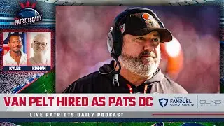 LIVE Patriots Daily: Breaking Down Alex Van Pelt Hire w/ Cory Kinnan