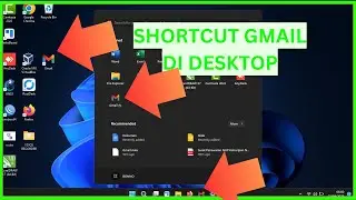 buat shortcut Gmail di Desktop