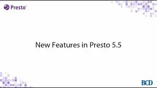 New Presto 5.5 supports RPG Open Access