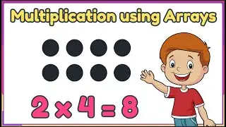 Multiplication Using Arrays for Kids