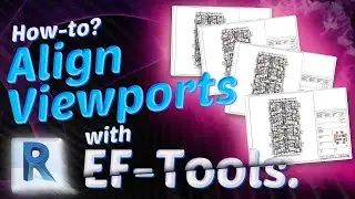 How to align viewports on sheets in Autodesk Revit [EF-Tools]