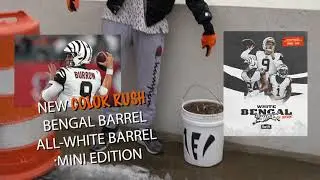 COLOR RUSH BENGAL BARREL - (All-White mini Barrel)