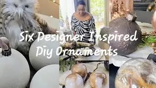 Elegant Christmas Diy Ornaments On Budget Designer Inspired