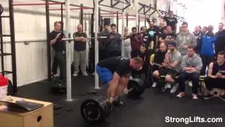 Mike Tuchscherer Deadlifting at StrongLifts London 2014