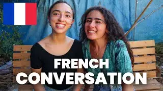 Conversation en FRANÇAIS avec ma petite sœur !