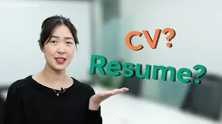 CV vs Resume: What's the difference?