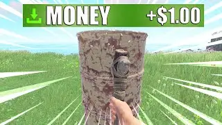 Rust, but you get $1.00 for every BARREL you Farm (Real Money)