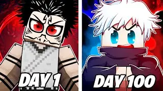 I Survived 100 Days in Jujutsu Kaisen BUT ITS RANDOMIZED... This is what happened.