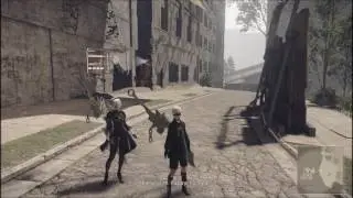 Nier Automata - Cute 9S and 21O Dialogue