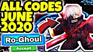 ALL *WORKING* RO-GHOUL CODES JUNE 2020 | Roblox Ro-Ghoul