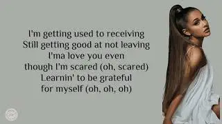 Ariana Grande - pov (lyrics)