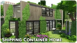 Shipping Container Home | The Sims 4 Speed Build