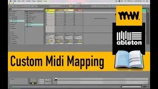 Midi Remote Mapping // Ableton Live Manual // #36