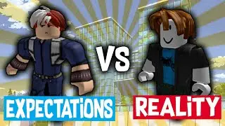 EXPECTATIONS vs REALITY! | Boku No Roblox Remastered