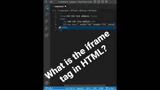 iframe tag in html example || What is the iframe tag in HTML?