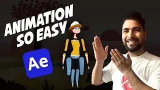 ANIMATION SO EASY with PLUGIN | How To Create Animation in After Effects - Full Video In HINDI