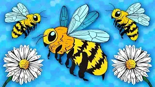 The Western Honey Bees Work Together To Maintain Hives! | The Western Honey Bee Song | KLT